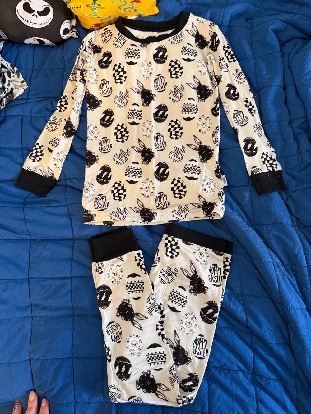 Fletch EGGstra Rad Long Sleeve Pants PJ Set 3T GUC